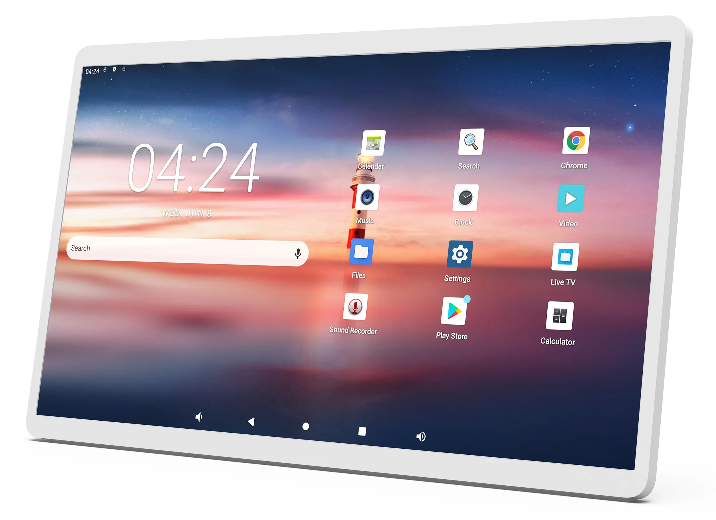 ALLNET High Performance Display 32 Zoll, Android 13, RK3588, HDMI In, Farbe weiß ohne PoE – Bild 2