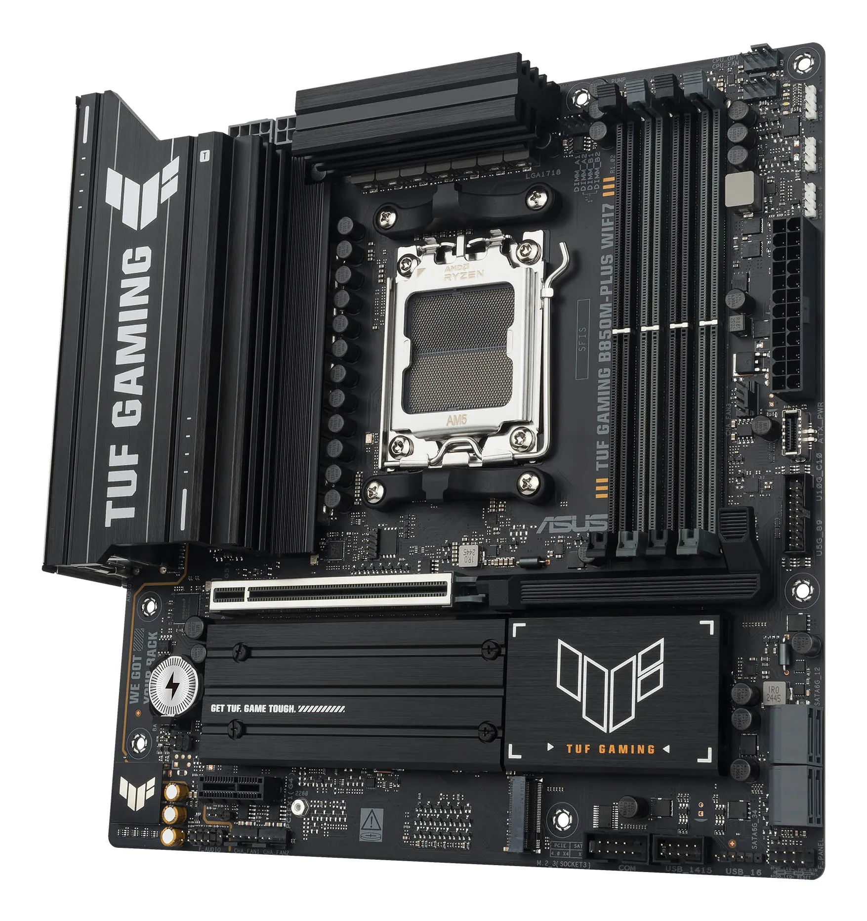 ASUS TUF GAMING B850M-PLUS WIFI7 AMD B850 Sockel AM5 micro ATX – Bild 3
