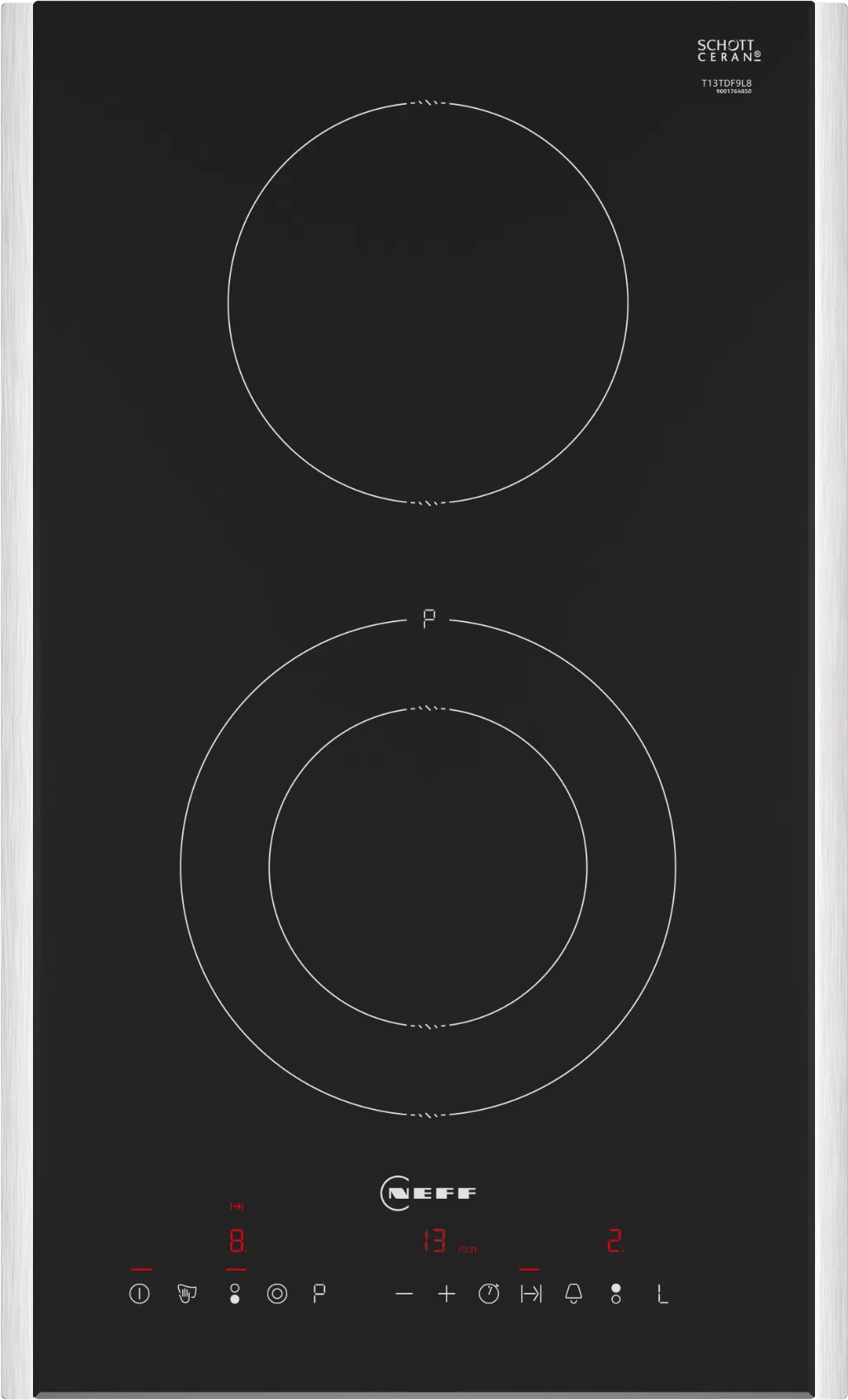Neff T13TDF9L8 Kochfeld Schwarz Integriert 30 cm Keramik 2 Zone(n) Neff T13TDF9L8 Kochfeld Schwarz Integriert 30 cm Keramik 2 Zone(n)
