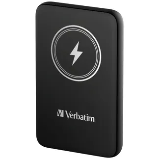 Verbatim Charge ’n‘ Go Lithium Polymer (LiPo) 10000 mAh Kabelloses Aufladen Schwarz Verbatim Charge ’n‘ Go Lithium Polymer (LiPo) 10000 mAh Kabelloses Aufladen Schwarz