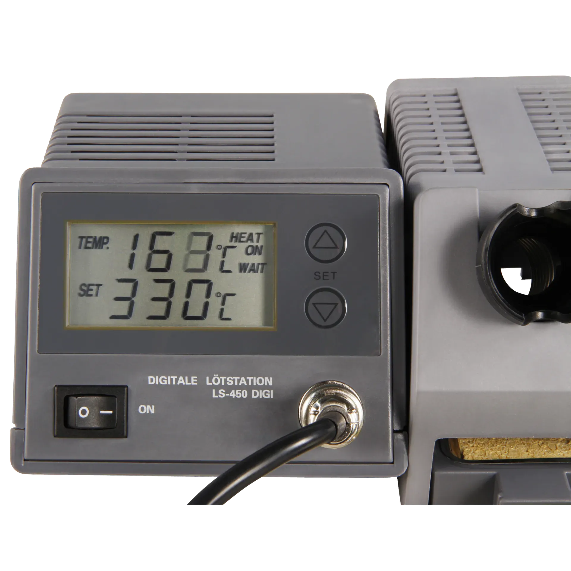 Digitale Lötstation McPower ''LS-450 digi'', 230V / 50 Hz, 48W-Lötkolben, grau – Bild 4
