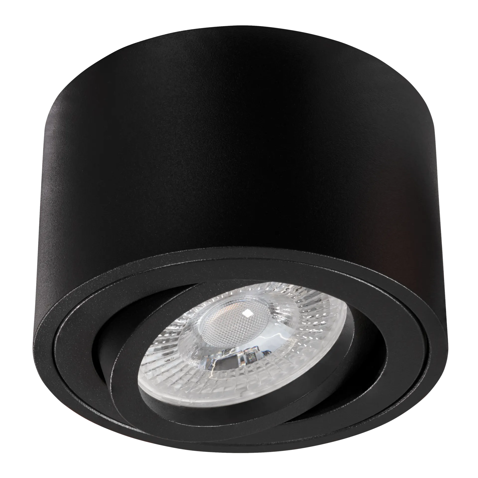 LED-Aufbauleuchte McShine, 5W, 400Lumen, 3000K, ØxH 80x50mm, schwarz LED-Aufbauleuchte McShine, 5W, 400Lumen, 3000K, ØxH 80x50mm, schwarz