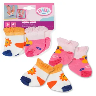 BABY born Socks 2 assorted 43cm Puppensocken BABY born Socks 2 assorted 43cm Puppensocken