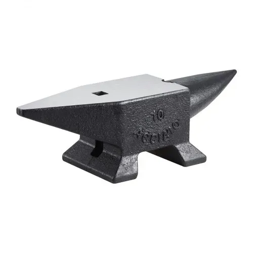 VEVOR 10kg(22lbs) Schmiedeamboss 55HRC Stahl Schmiede Werkzeug 35,3x11,3x16cm Amboss mit einer Arbeitsfläche von 355x110mm Ideal für Metallschmiede Nieten Abflachen Schmieden und Formen von Metall – Bild 9