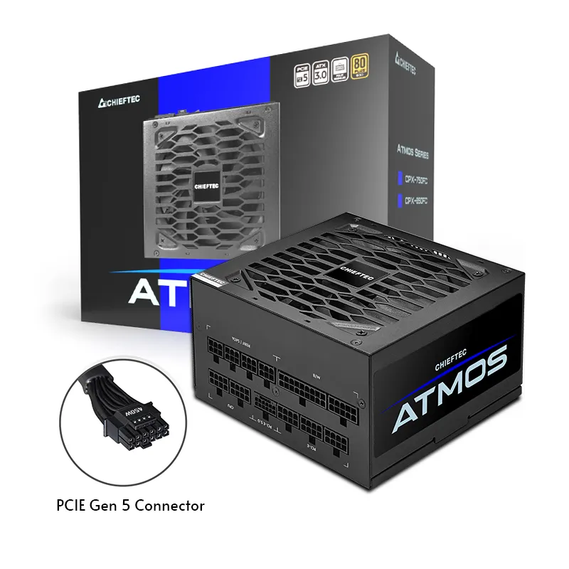 Chieftec Atmos Netzteil 850 W 20+4 pin ATX ATX Schwarz – Bild 5