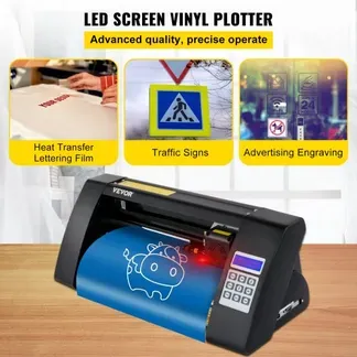 VEVOR Vinyl Schneideplotter 375 mm, Folienschneider Max. Schnittbreite 285 mm, Plottermaschine Signmaster-Software, Plotter Windowskompatibel, Folienplotter Halbautomatisch Schnittpräzision ±0,001 mm VEVOR Vinyl Schneideplotter 375 mm, Folienschneider Max. Schnittbreite 285 mm, Plottermaschine Signmaster-Software, Plotter Windowskompatibel, Folienplotter Halbautomatisch Schnittpräzision ±0,001 mm