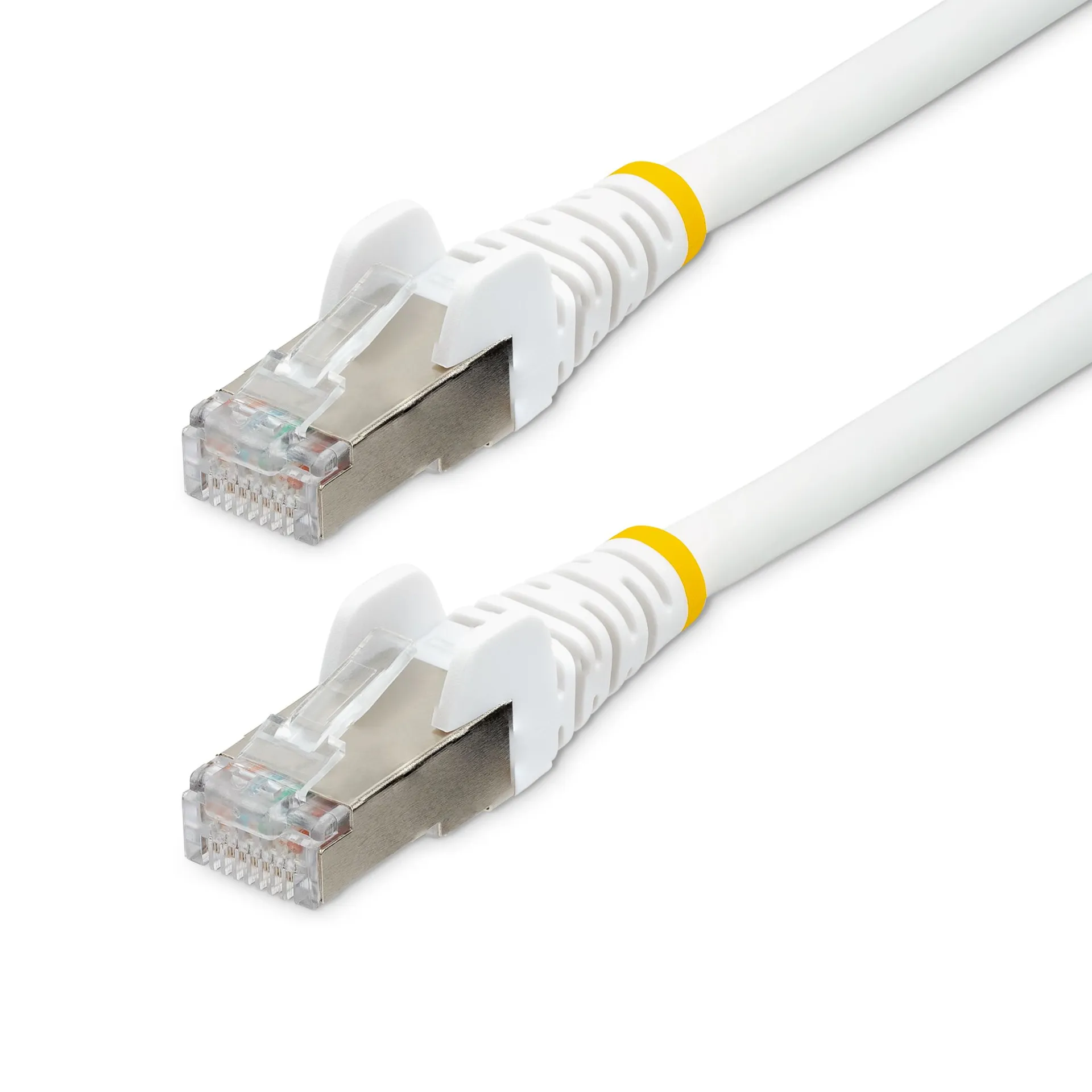 StarTech.com 5 m CAT6a Kabel – LSZH-Raucharm, Halogenfrei – 10 Gigabit RJ45 LAN Kabel – SFTP Patchkabel – Weiß – CAT6a Verlegekabel – Abgeschirmtes Netzwerkkabel/Ethernet Kabel StarTech.com 5 m CAT6a Kabel – LSZH-Raucharm, Halogenfrei – 10 Gigabit RJ45 LAN Kabel – SFTP Patchkabel – Weiß – CAT6a Verlegekabel – Abgeschirmtes Netzwerkkabel/Ethernet Kabel