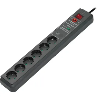 Secure-Tec Steckdosenleiste 6-fach Secure-Tec Steckdosenleiste 6-fach