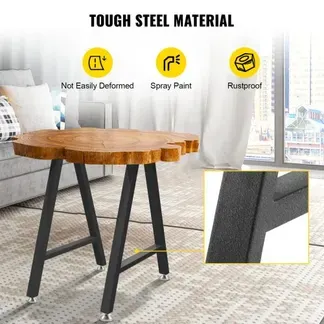 VEVOR 2 Stk. Tischgestell Stahl Tischuntergestell 71,1x45cm Tischkufen 363 kg Tragfähigkeit Tischbeine 6 vorgebohrte Löcher φ 6 mm Tischfuß Ideal für Esstische Couchtische Gartenbänke Schreibtische VEVOR 2 Stk. Tischgestell Stahl Tischuntergestell 71,1x45cm Tischkufen 363 kg Tragfähigkeit Tischbeine 6 vorgebohrte Löcher φ 6 mm Tischfuß Ideal für Esstische Couchtische Gartenbänke Schreibtische