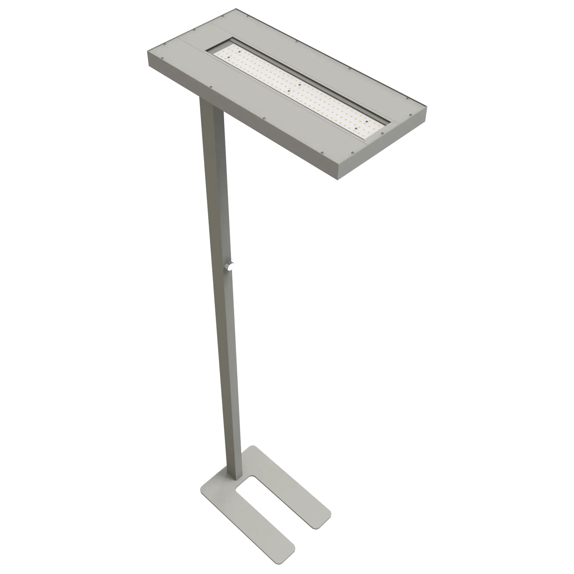 LED-Schreibtisch-Stehleuchte ROLF KERN Smart, dimmbar, Aluminium/Acryl – Bild 3