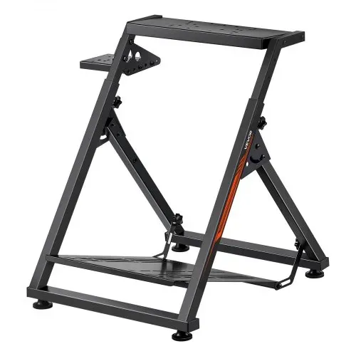 VEVOR Lenkradständer, verstellbarer & faltbarer Simulatorständer für G923 G920 G29 G27, Thrustmaster T300RS TX F458 T500RS T3PA-PRO (F1/GT) Gaming-Cockpit, Pedalsimulator nicht enthalten, kompakt – Bild 9