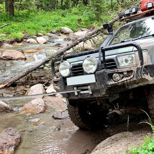 VEVOR Anschlagseil 9,5 mm x 15,2 m Stahlseil 67,6 kN Bruchfestigkeit des Kabels Forstseil mit Drehhaken Hebeseil Drahtseil Abschleppseil Ideal für ATVs UTVs Autos SUVs oder große Geländewagen – Bild 7