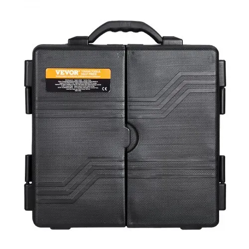 VEVOR Mechaniker Werkzeugsatz 207-teilig 1/4 Zoll 3/8 Zoll 1/2 Zoll Steckschlüsseleinsätze, SAE- und metrisches Mechaniker-Werkzeugset mit Bits Schraubenschlüsseln Ratschengriff Tragkoffer – Bild 9