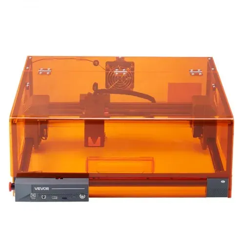 VEVOR Lasergravierer, 20 W, Lasergravur- & Schneidemaschine mit Gehäuse, Laserschneider, Graviermaschine, 7000 mm/min, 300x300 mm Arbeitsbereich, für Holz, Leder, Glas, bestimmte Metalle, Klasse 1 – Bild 9