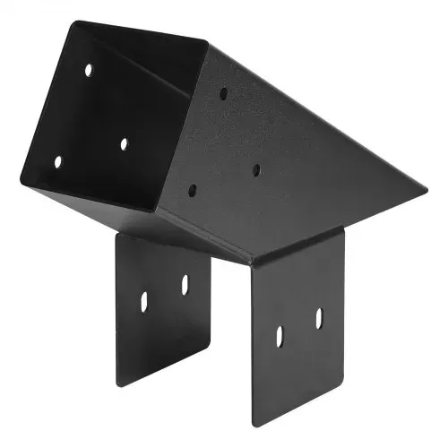 VEVOR Pfostenverbinder, Pfostennecke für Posten mit Innengröße von 92x92 mm, 3-Wege-/4-Wege-Pavillonhalterung mit Pfostensockeln & Firsthalterungen für Pergolen & Pavillons, 14-teilig – Bild 10