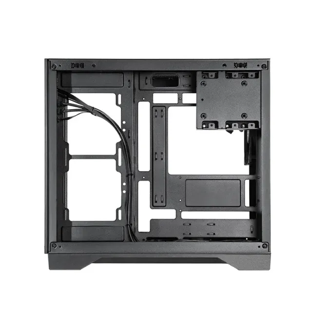 Chieftec mATX Gehäuse GM-30B-M-OP, black Cube Schwarz – Bild 7