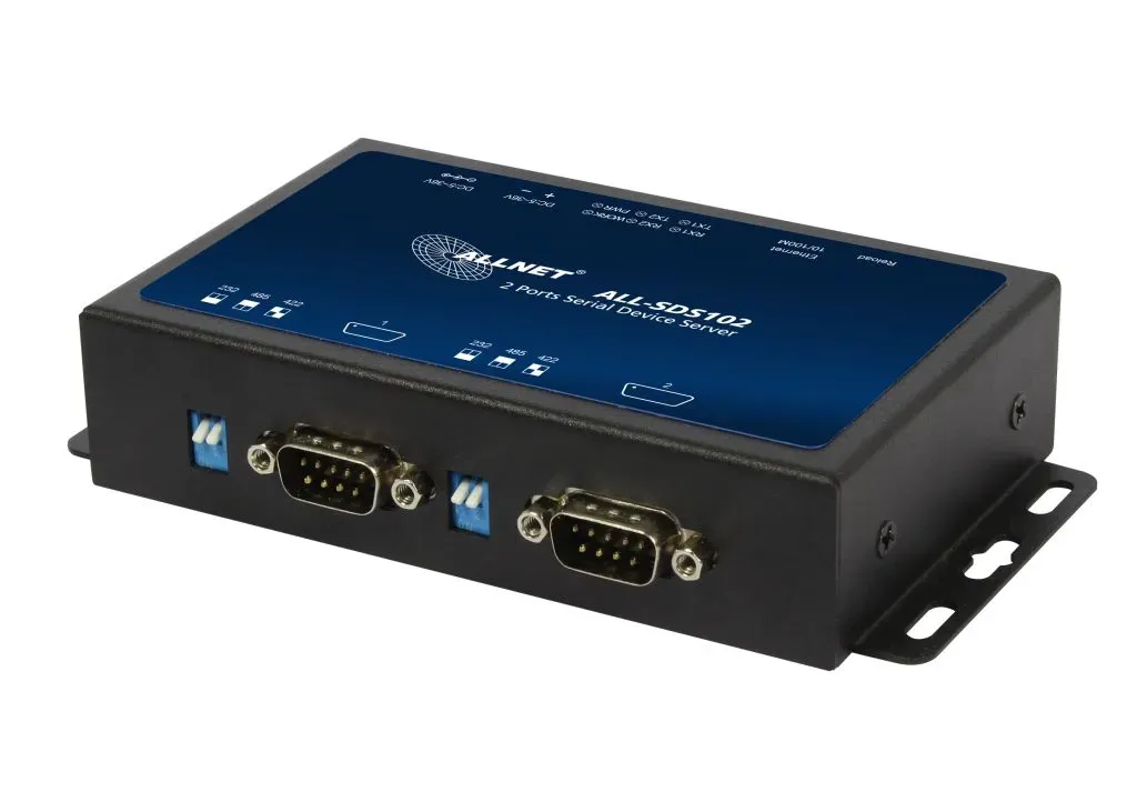 ALLNET Medienkonverter 2x RS232/RS422/RS485 auf 10/100BASE-TX “ALL-SDS102v2” ALLNET Medienkonverter 2x RS232/RS422/RS485 auf 10/100BASE-TX “ALL-SDS102v2”