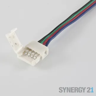 Synergy 21 LED Flex Strip zub. Clickverbinder mit Kabel RGB 1-seitig Synergy 21 LED Flex Strip zub. Clickverbinder mit Kabel RGB 1-seitig