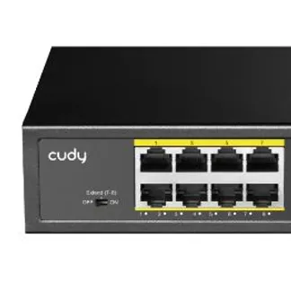 Cudy 8-Port Gigabit PoE+ Switch with 2 Gigabit Uplink ports and 2 Gigabit SFP slot 120W, GS1010PS2 Cudy 8-Port Gigabit PoE+ Switch with 2 Gigabit Uplink ports and 2 Gigabit SFP slot 120W, GS1010PS2