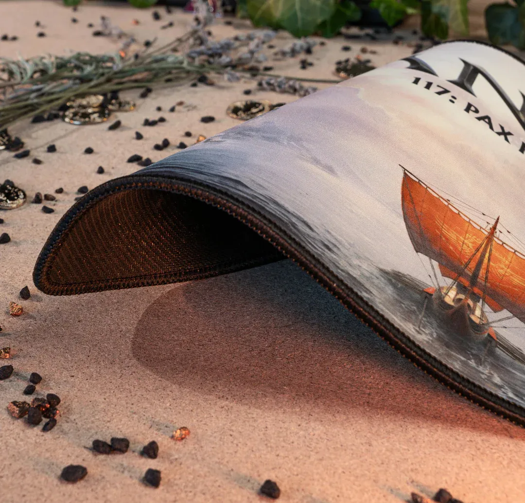 Lexip FLEX MOUSE kabellose Maus mit 3D-Joystick und Mauspad – Anno 117 Edition: Pax Romana – Bild 3