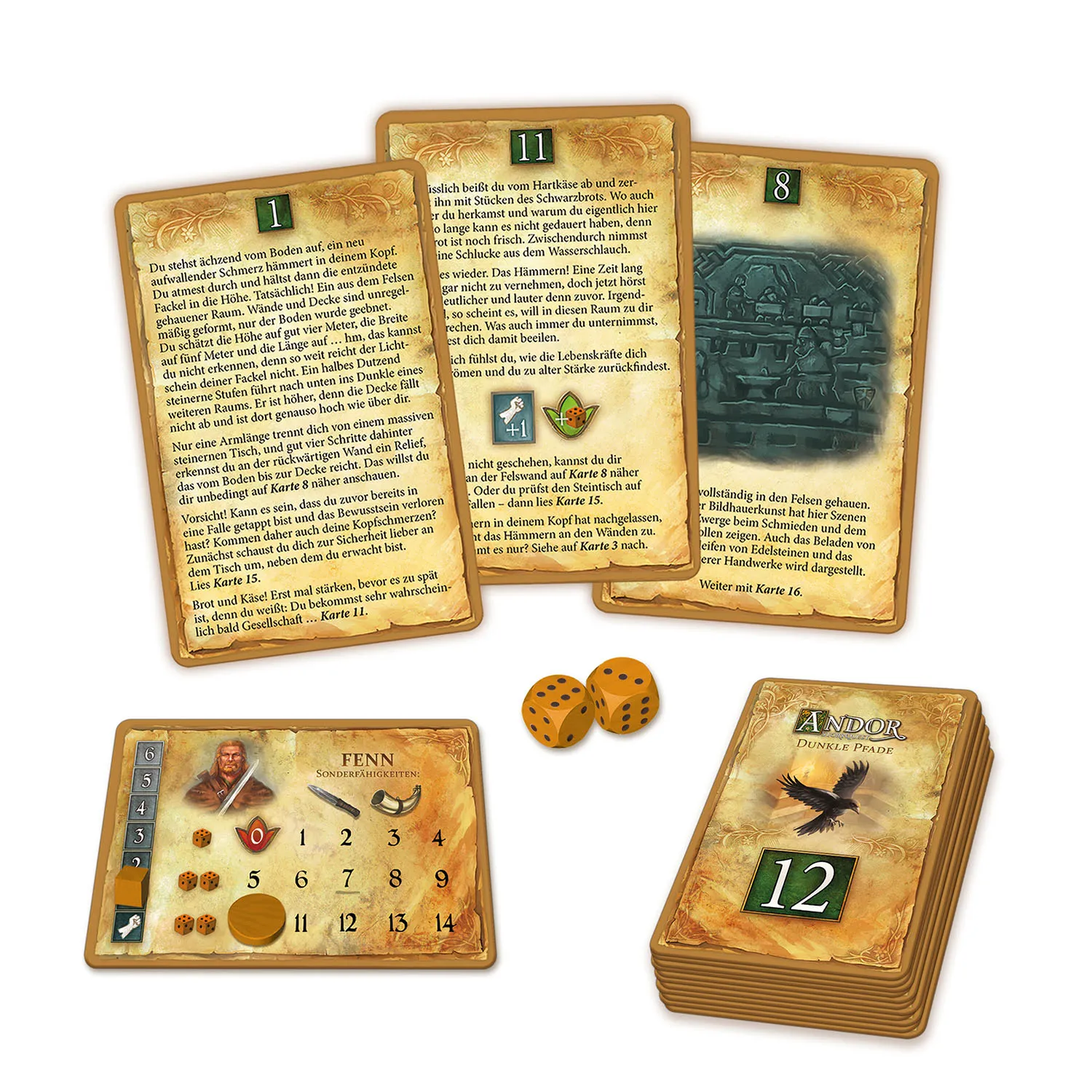 Kosmos Andor StoryQuest Brettspiel Familie – Bild 3