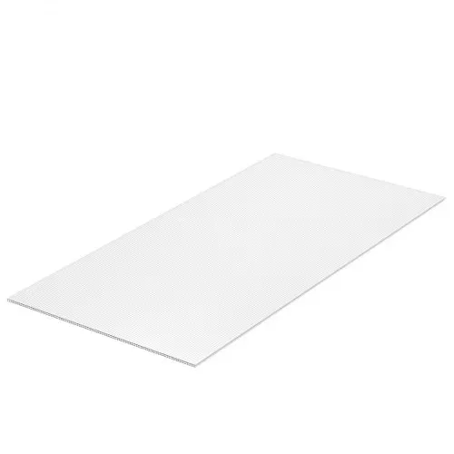 VEVOR 15er-Set Gewächshausplatten aus Polycarbonat, 1210 x 605 x 6 mm Stegplatten, wasserdichte UV-geschützte gewellte Hohlkammerplatten, schlagfeste, transparente Dachplatten für Gewächshaus/Garten – Bild 9
