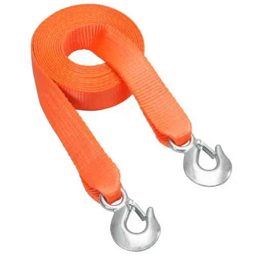VEVOR Abschleppgurt für ATV mit Haken, 50,8 mm x 6,1 m, Abschleppseil, Bruchfestigkeit von 7700 kg, Bergungsseil mit Sicherheitshaken für LKW und Fahrzeuge, Abschleppzubehör für Pannenhilfe – Bild 8