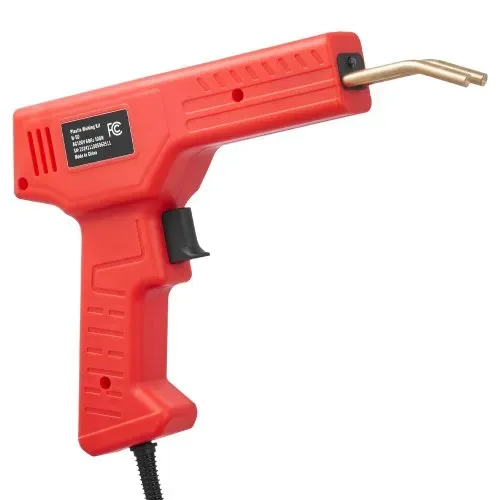 VEVOR Kunststoff Schweißgerät, 100 W Kunststoff Reparatur Set mit 800 Heißklammern, Schweißpistole, Kunststoff-Autostoßstangen mit LED-Licht für Kajaks, Spielzeuge, Reparatur von Kunststoffrissen – Bild 8
