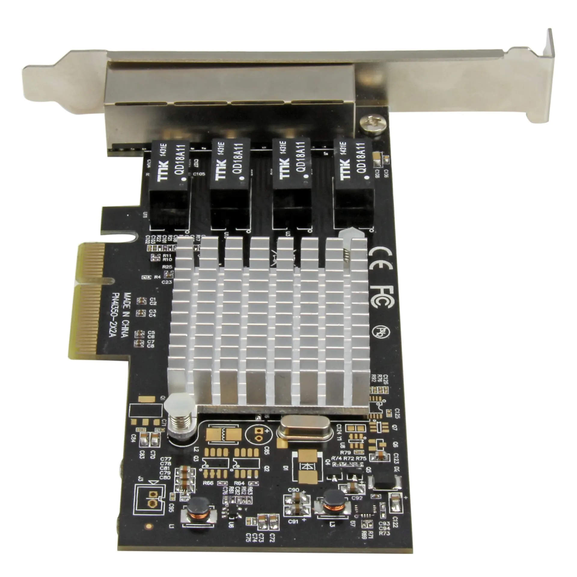 StarTech.com 4 Port PCI Express Gigabit Ethernet Netzwerkkarte - Intel I350 NIC – Bild 4