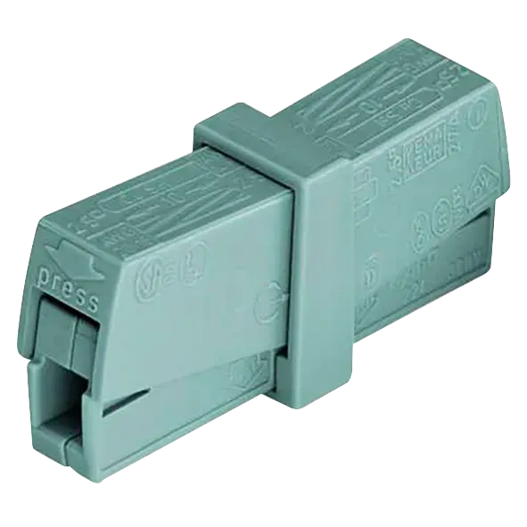 Service-Klemme WAGO, max. 2,5mm², alle Leiterarten, grau, 2 Klemmstellen Service-Klemme WAGO, max. 2,5mm², alle Leiterarten, grau, 2 Klemmstellen