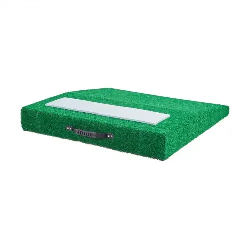 VEVOR Pitching Mound, tragbarer Baseball Pitcher Mound, 31 Zoll Pitching-Trainingsausrüstung (Oudoor / Indoor), Softball-Pitching-Hilfen mit Antifade-Rasen & Pitching-Gummi & Tragegriff – Bild 9