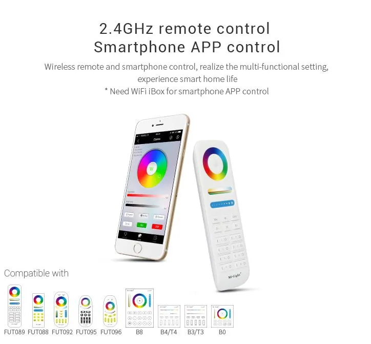 MiBoxer FUTC03 LED Garten Lampe 15W RGB-WW (RGB-CCT) mit Funk und WLAN IP65 230V – Bild 6