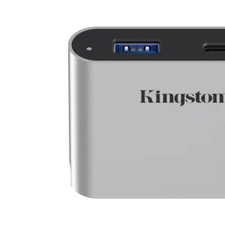 Kingston Technology USB 3.2 Gen 1 Workflow 5G USB-A und USB-C miniHub Kingston Technology USB 3.2 Gen 1 Workflow 5G USB-A und USB-C miniHub