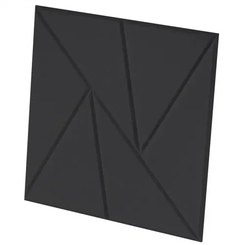 VEVOR 18er-Pack Akustikpaneele mit Selbstklebeband, 300x300x10 mm schalldichte Schaumstoffplatten, Akustik Wandpaneele aus Polyesterfaser, für Zuhause, Studio, Büro, Theater, Schwarz – Bild 10