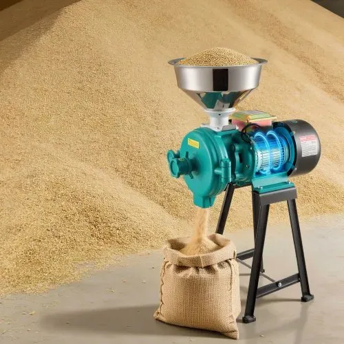 VEVOR Elektrische Getreidemühle 50 kg/h, Getreidemühle 2200 W Gusseisen, Gewürzmühle mit rutschfesten Gummifüßen, für Trockenes Getreide Gewürze Müsli Kaffee Mais Pfeffer, Hochgeschwindigkeit – Bild 7