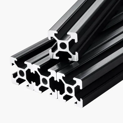 VEVOR 4er Set Aluprofil 1200 mm T-Nut 2020 Aluminium-Strangpressprofil, eloxierte Linearschiene nach europäischem Standard, Nutenprofil für 3D-Drucker, CNC-Maschine DIY, Lasergravur, Schwarz – Bild 9