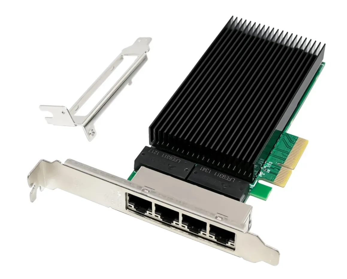 ALLNET PCIe 2.5G X4 Quad Port 2.5 Gigabit Server Adapter- Copper RJ45 - ALL0145-4-2.5G-TX – Bild 4