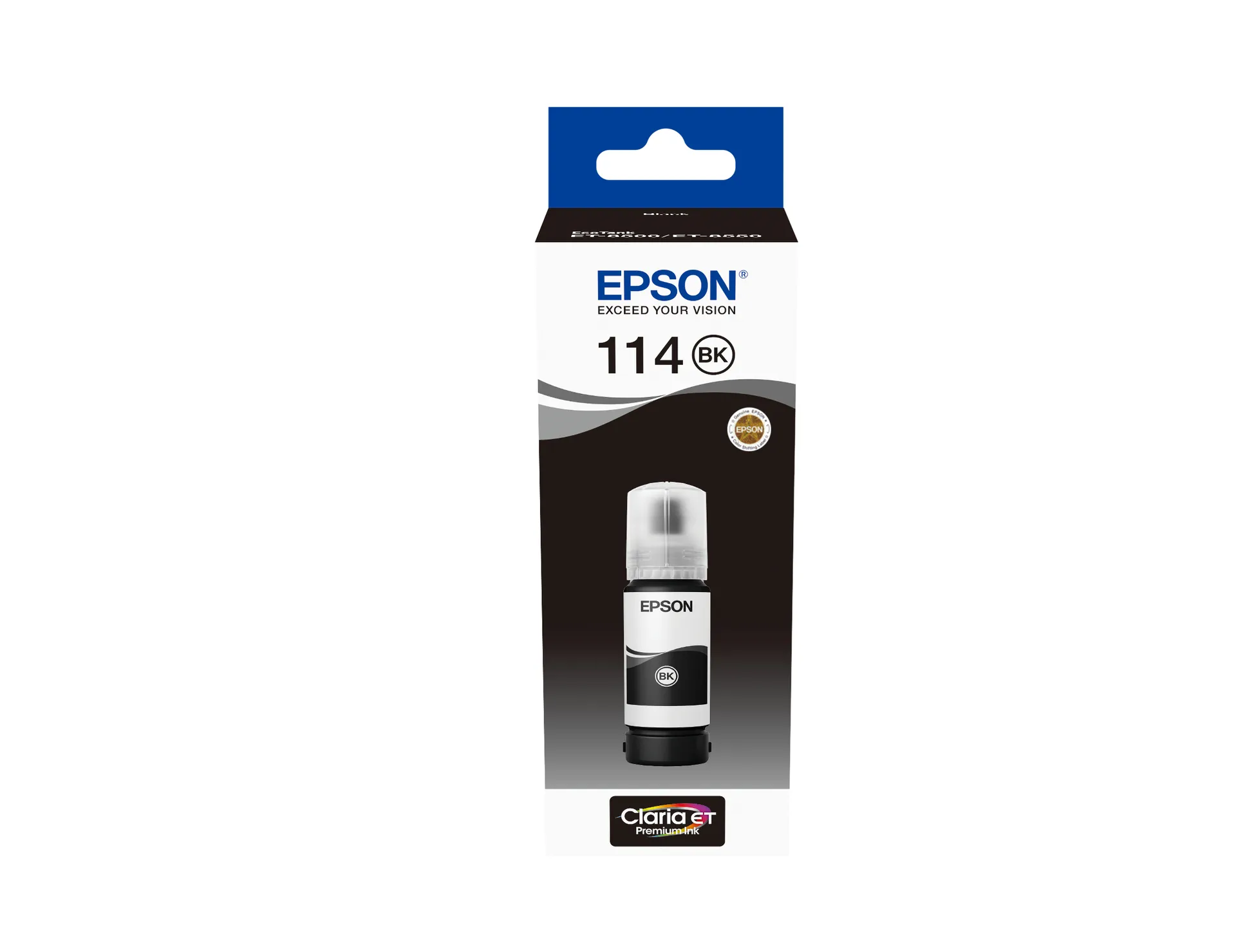 Epson 114 EcoTank Pigment Black ink bottle Epson 114 EcoTank Pigment Black ink bottle