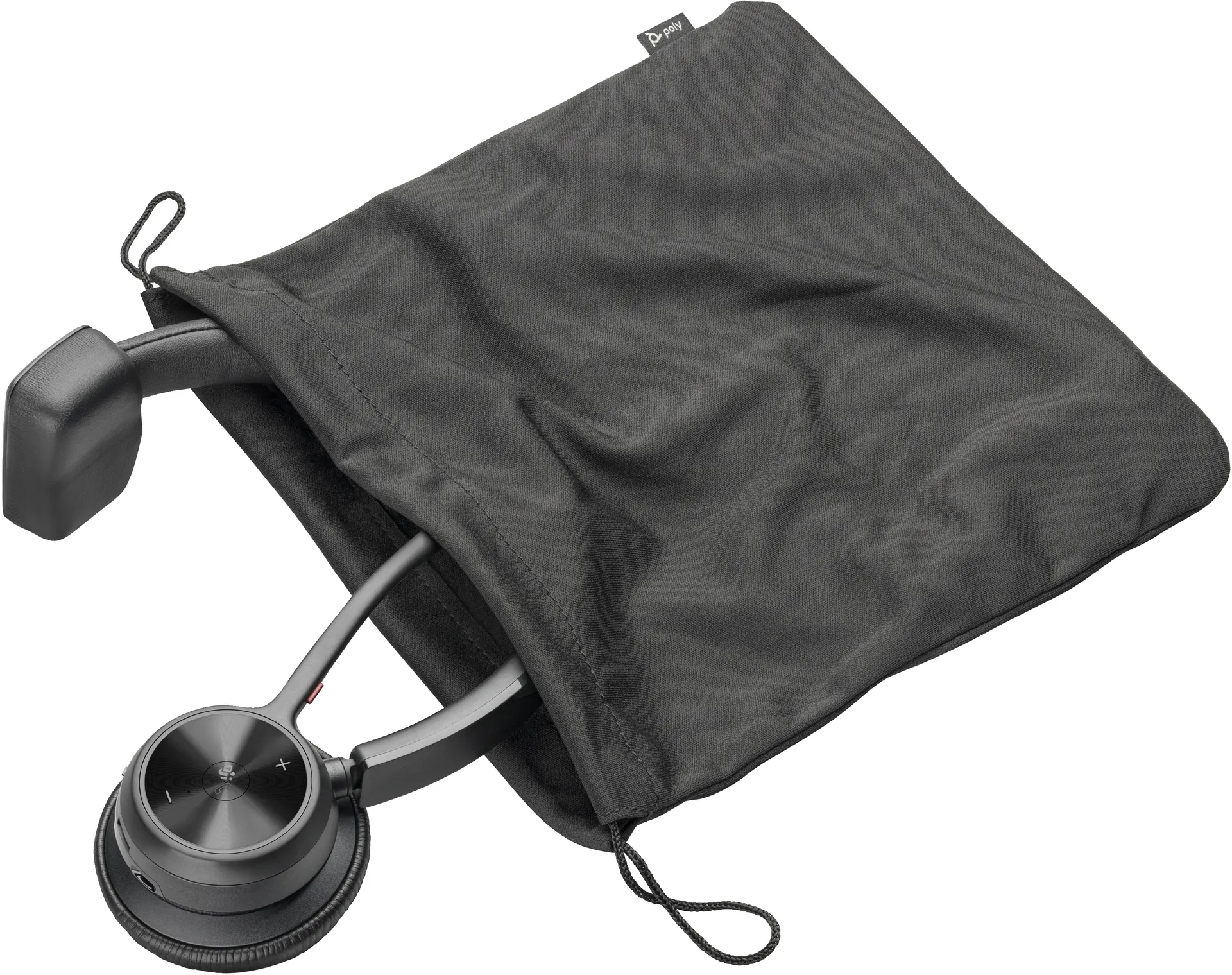 HP Poly Voyager 4310 Headset +BT700 Dongle +Ladestation, für Microsoft Teams zertifiziert – Bild 3