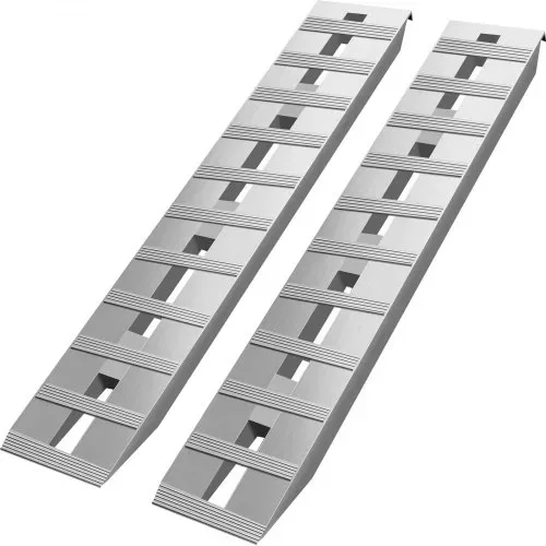 VEVOR 1520 x 305 mm Aluminiumrampen 2 Stk. ATV-Rampen Laderampen 2722 kg Kapazität Bis zu 406 mm Ladehöhe – Bild 7