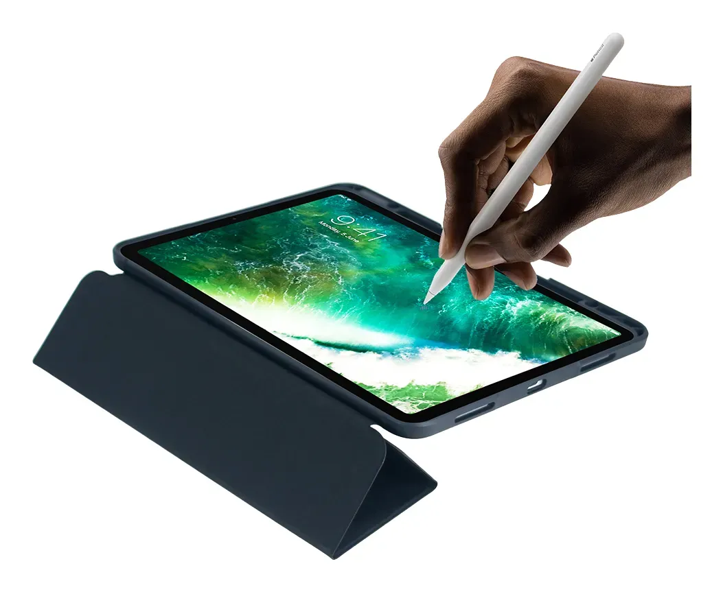 DEQSTER 40-2000078 Tablet-Schutzhülle 33 cm (13") Folio Schwarz – Bild 3