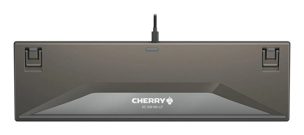 CHERRY KC 500 MX LP Tastatur Heimbüro USB QWERTZ Deutsch Grau – Bild 6