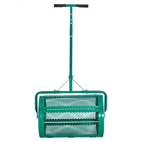 VEVOR Saatgutstreuer, 67 cm breiter Kompoststreuer mit Schiebe-/Schleppgriff, Torfmoosstreuer 4 Höhen verstellbar, Gartenstreuer für Garten, robuster Grassamenstreuer zum Pflanzen & Säen – Bild 10