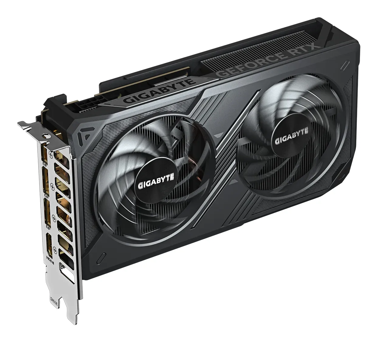 GIGABYTE GeForce RTX 5060 WINDFORCE 8G Grafikkarte - 8GB GDDR7, 128bit, PCI-E 5.0, 2497 MHz Kerntakt, 3 x DisplayPort, 1 x HDMI, GV-N5060WF2-8GD – Bild 5