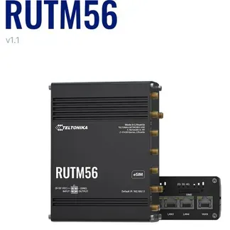 Teltonika · Router · RUTM56 · Dual (1x 5G + 1x 4G) Router Teltonika · Router · RUTM56 · Dual (1x 5G + 1x 4G) Router
