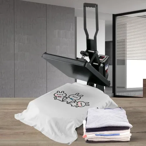 VEVOR Wärme Presse Maschine 38x38 cm Sublimation Drucker Transfer DIY T-shirt – Bild 7