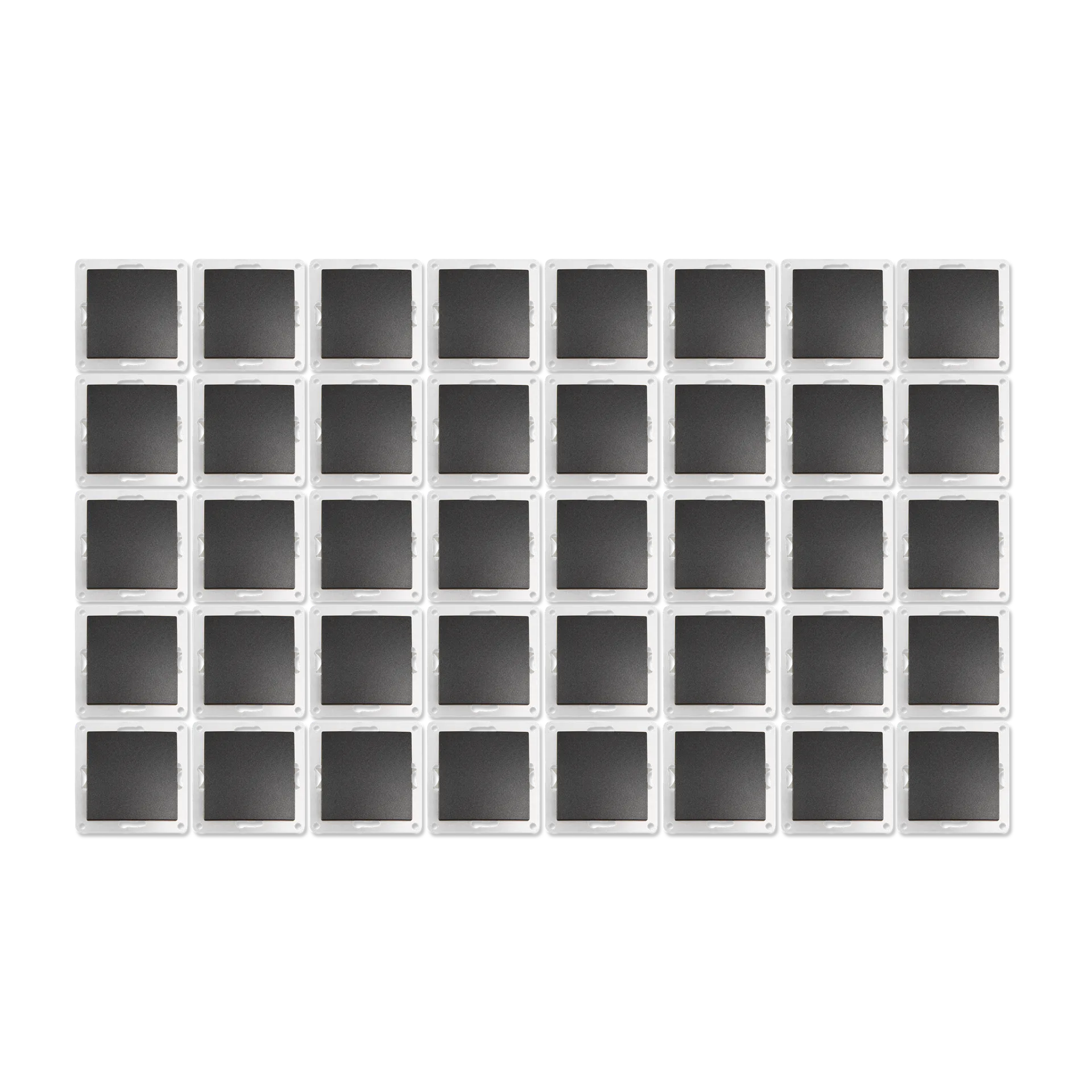 Wechselschalter McPower “Flair“, 250V~/10A, UP, anthrazit, 40er-Pack Wechselschalter McPower “Flair“, 250V~/10A, UP, anthrazit, 40er-Pack