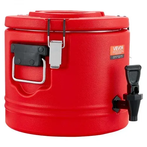 VEVOR isolierter Getränkespender 8 L Thermo-Getränkespender für Heiß- und Kaltgetränke mit Zapfhahn, lebensmittelechter Kühlkrug mit Innenseite aus 304er-Edelstahl, für Tee Kaffee Restaurant – Bild 10
