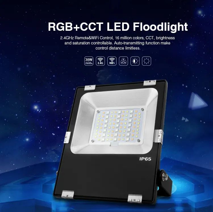 MiBoxer FUTT03 LED Flächenstrahler 30W RGB-WW (RGB-CCT) IP65 230V MiBoxer FUTT03 LED Flächenstrahler 30W RGB-WW (RGB-CCT) IP65 230V