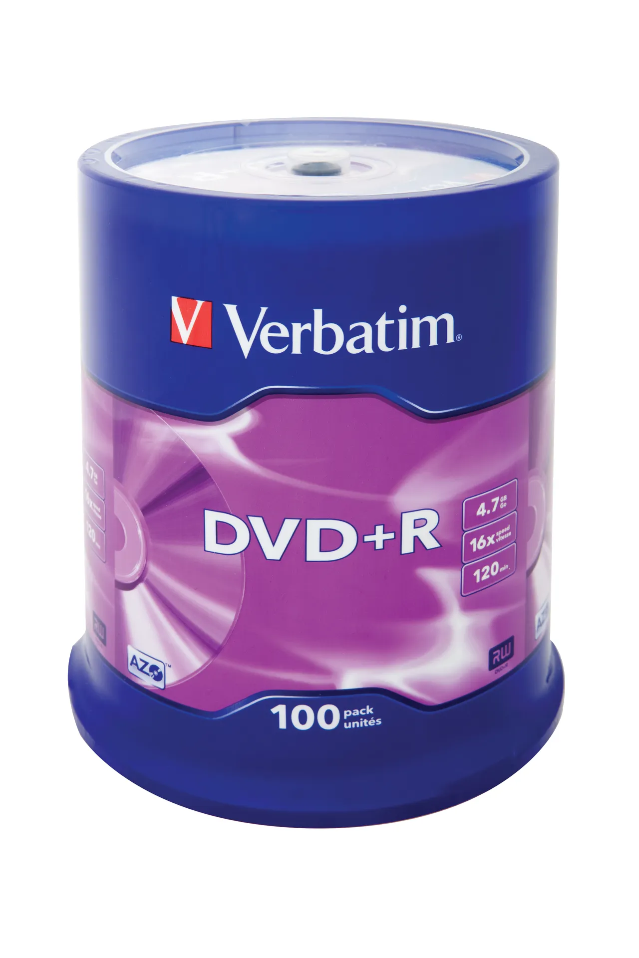 Verbatim DVD+R Matt Silver 4,7 GB 100 Stück(e) Verbatim DVD+R Matt Silver 4,7 GB 100 Stück(e)